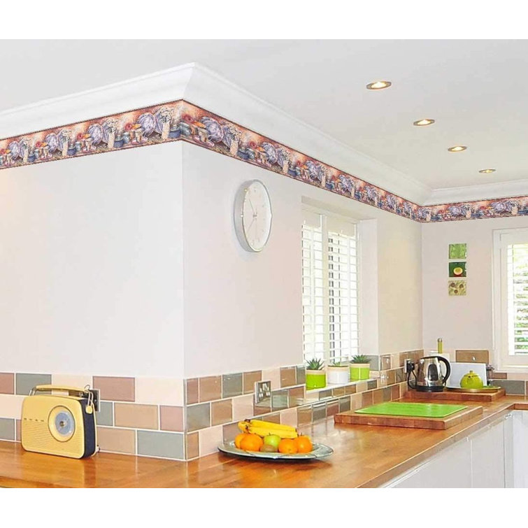 Alcott Hill?? Concord Wallcoverings Classic Vintage Kitchen Wallpaper ...